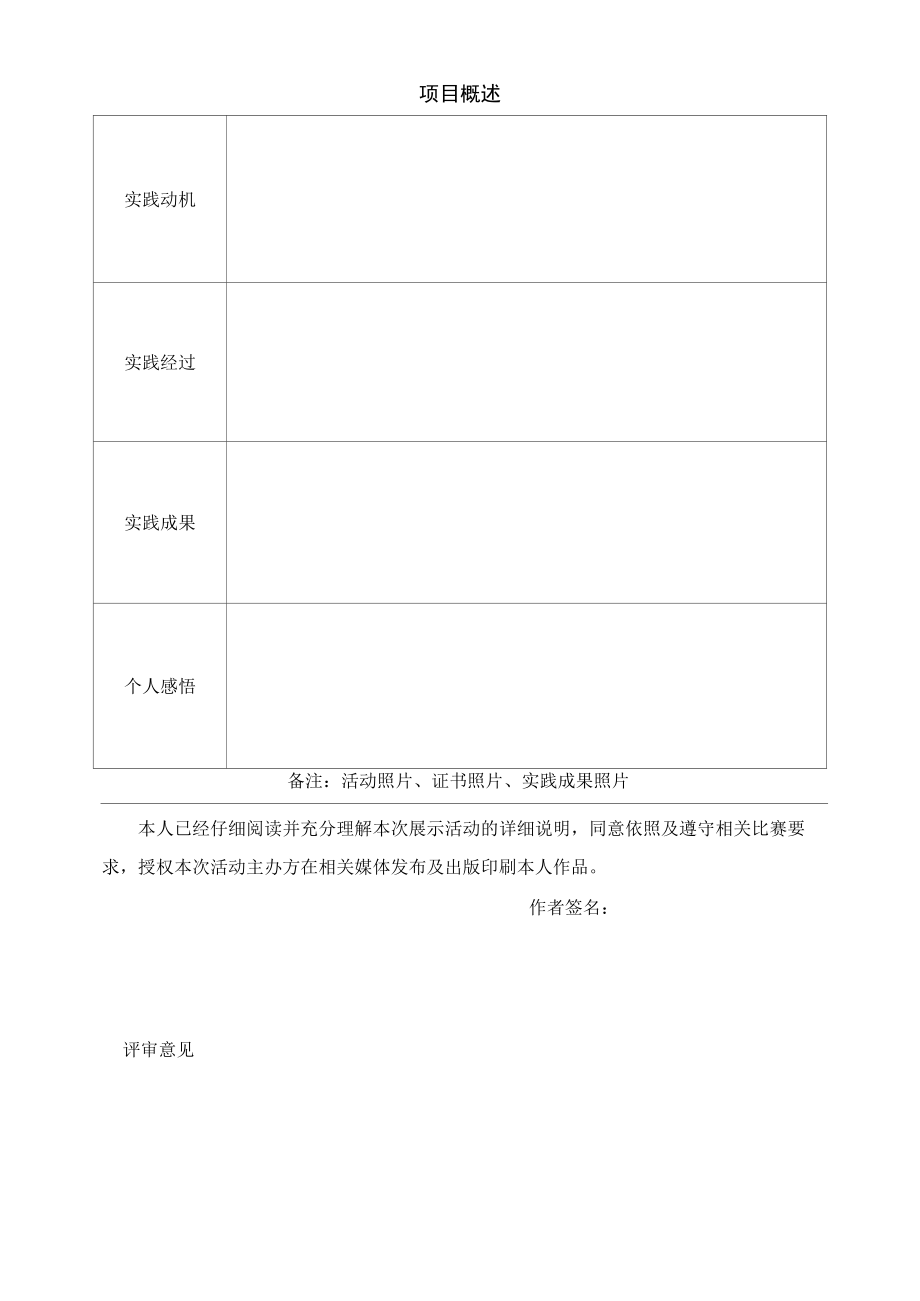 中学生社会实践挑战赛项目评审表.docx_第2页