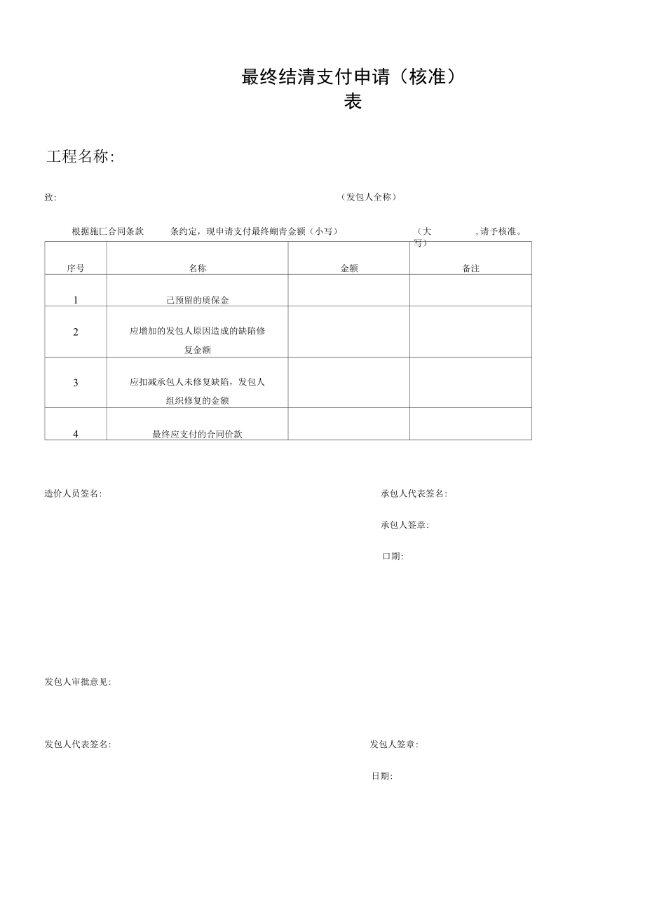 最终结清支付申请(核准)表.docx_第1页