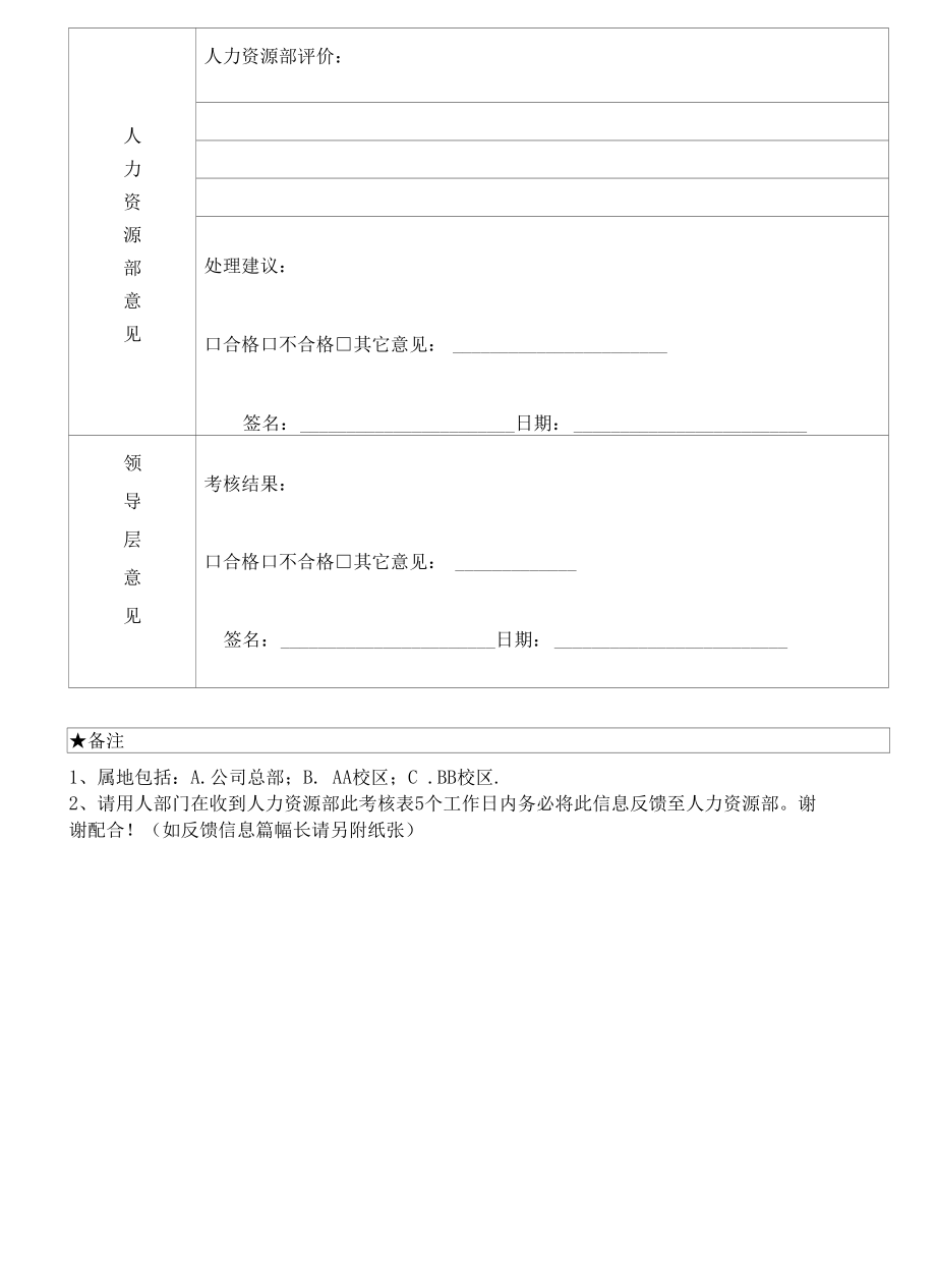 员工不定期绩效考核表.docx_第2页