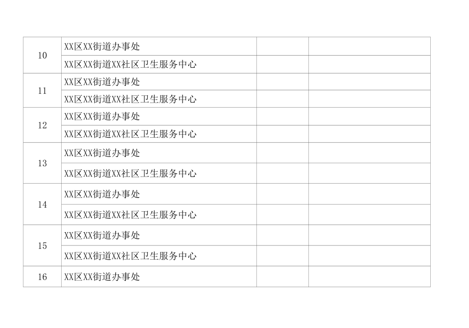 发生本土疫情期间医疗服务保障联络表.docx_第2页