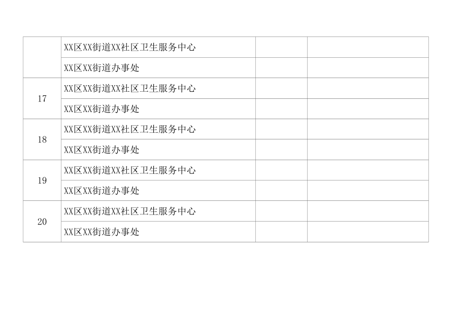 发生本土疫情期间医疗服务保障联络表.docx_第3页