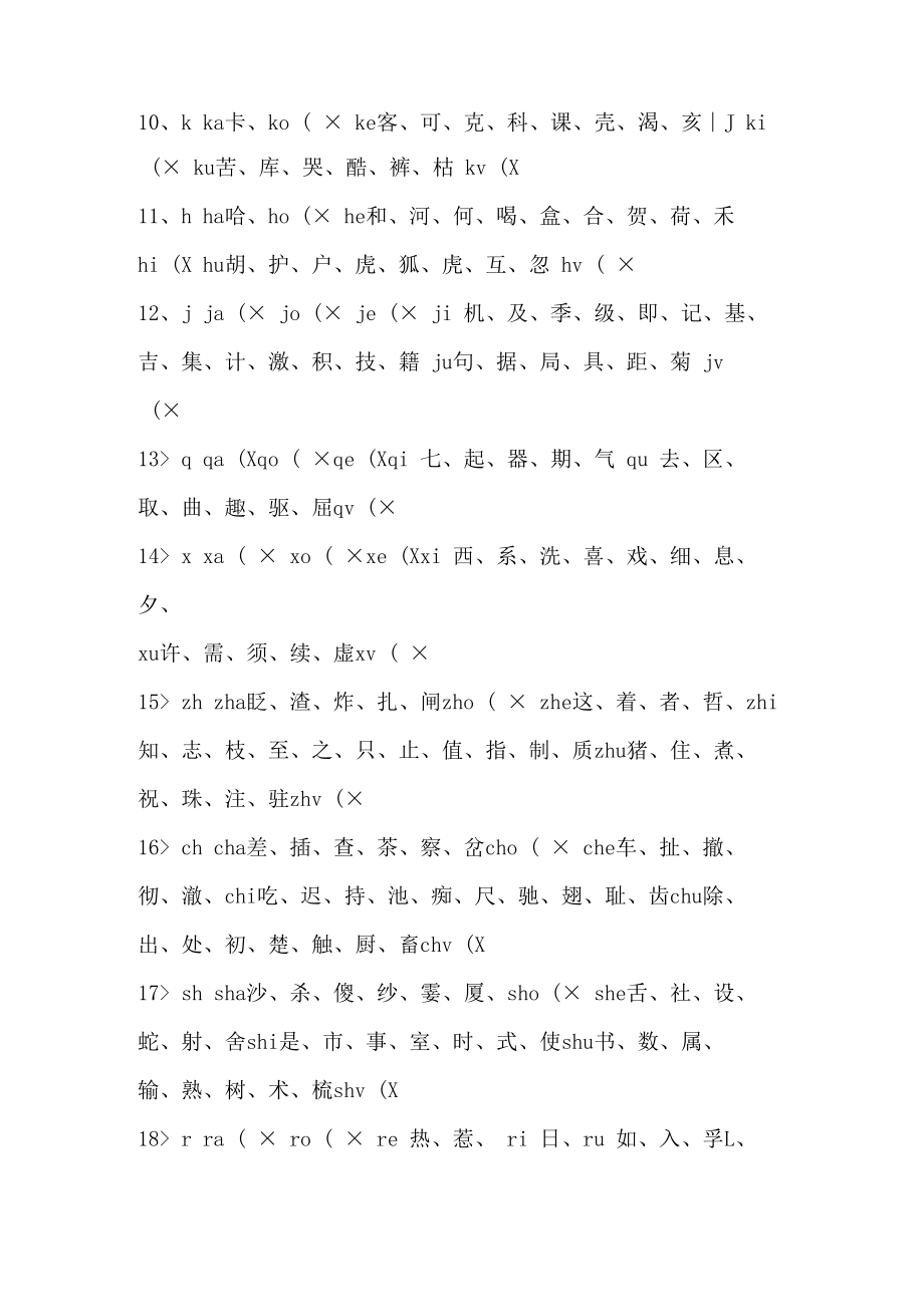 声母加韵母组合词语表格大全.docx_第2页