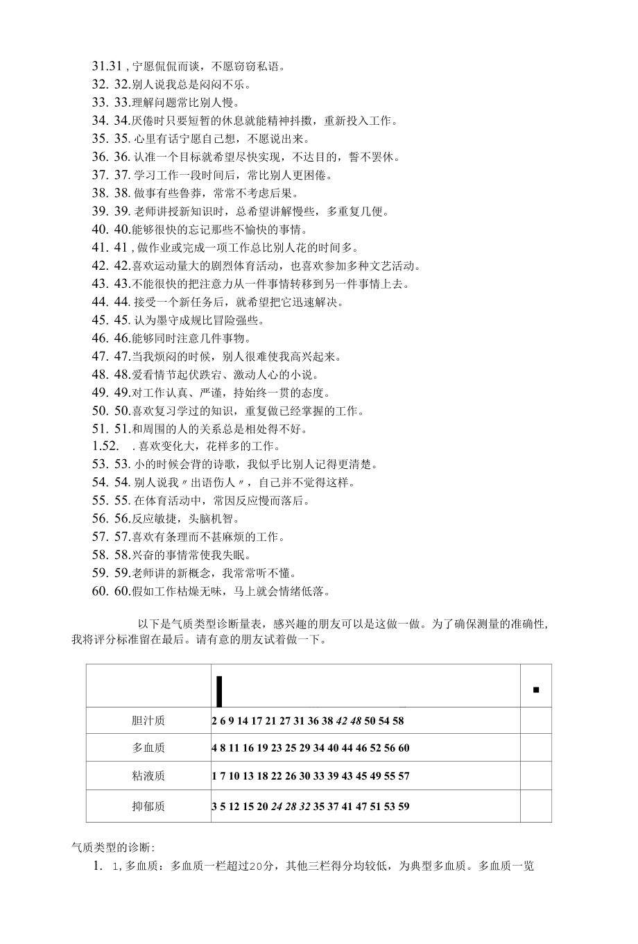 气质测量表解读.docx_第2页