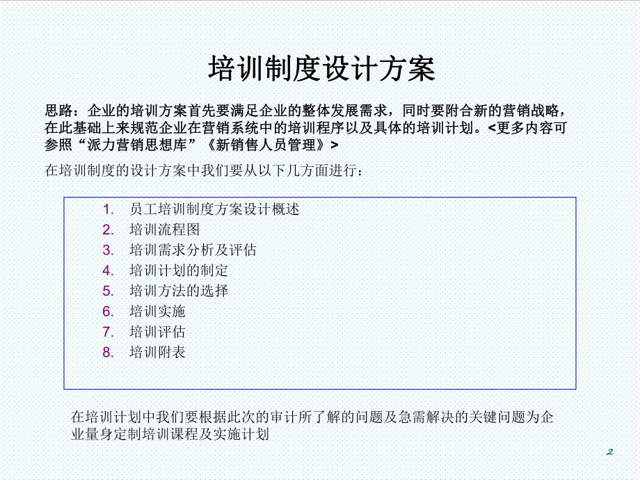 管理制度-B06022产品推广会员工培训员工培训制度设计方案 精品.ppt_第2页