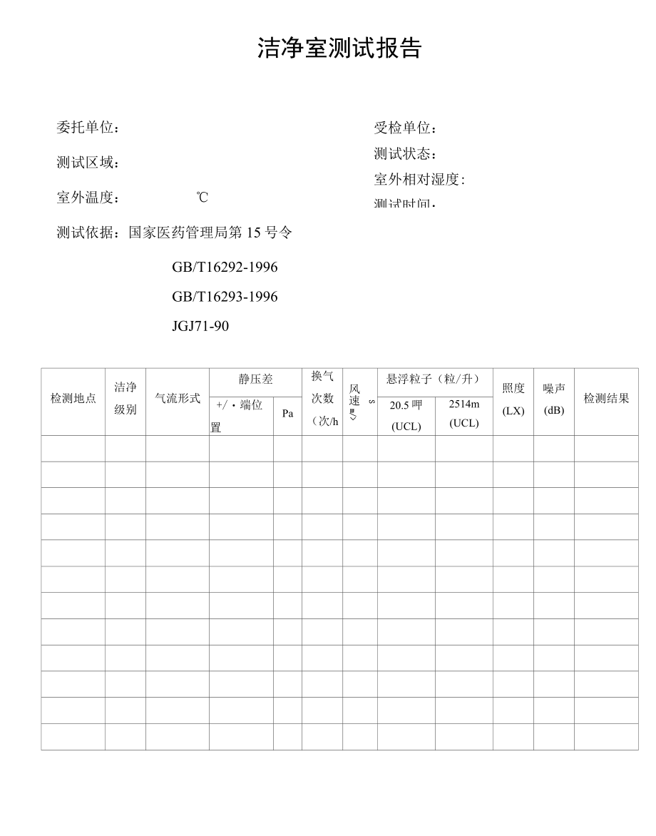 洁净室(区)主要技术性能和参数.docx_第2页