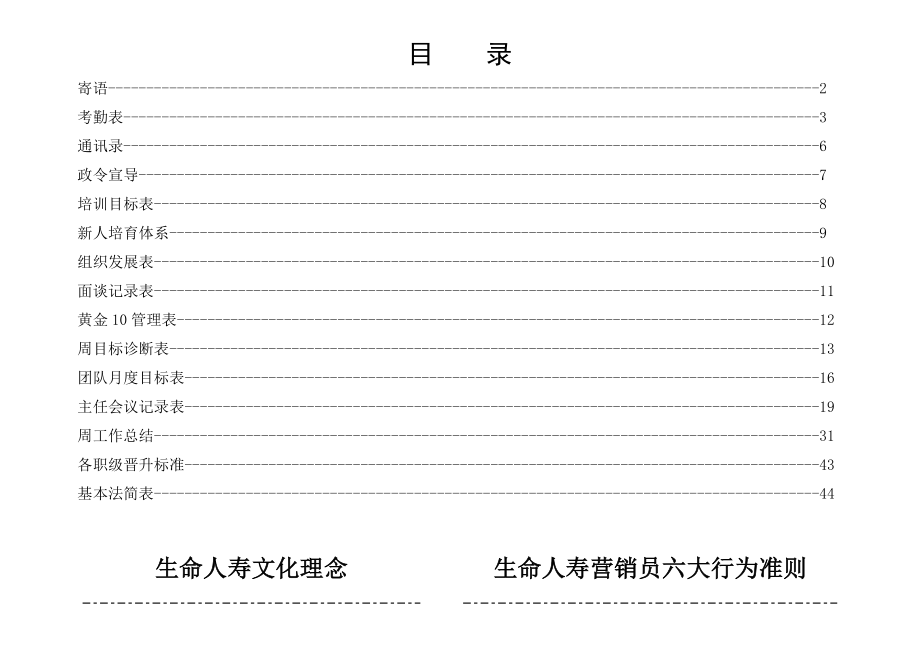 中层管理-主管工作日志 精品.doc_第1页