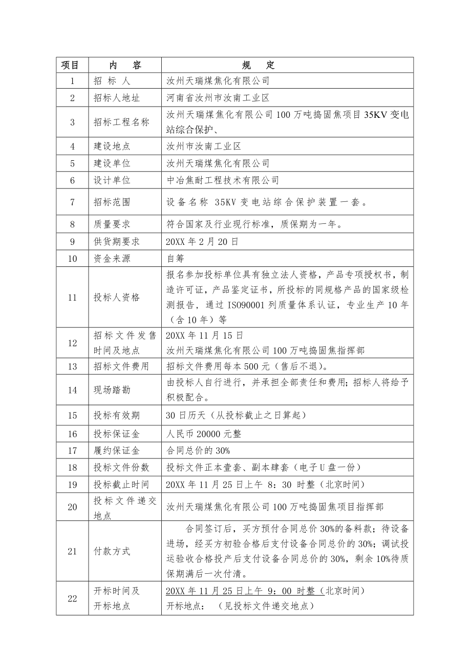 招标投标-36总降综合保护招标文件 精品.doc_第2页