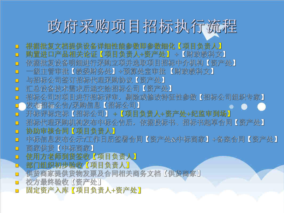 招标投标-XXXX年政府采购招标项目执行基本要求政府采购招标项目 精品.ppt_第3页