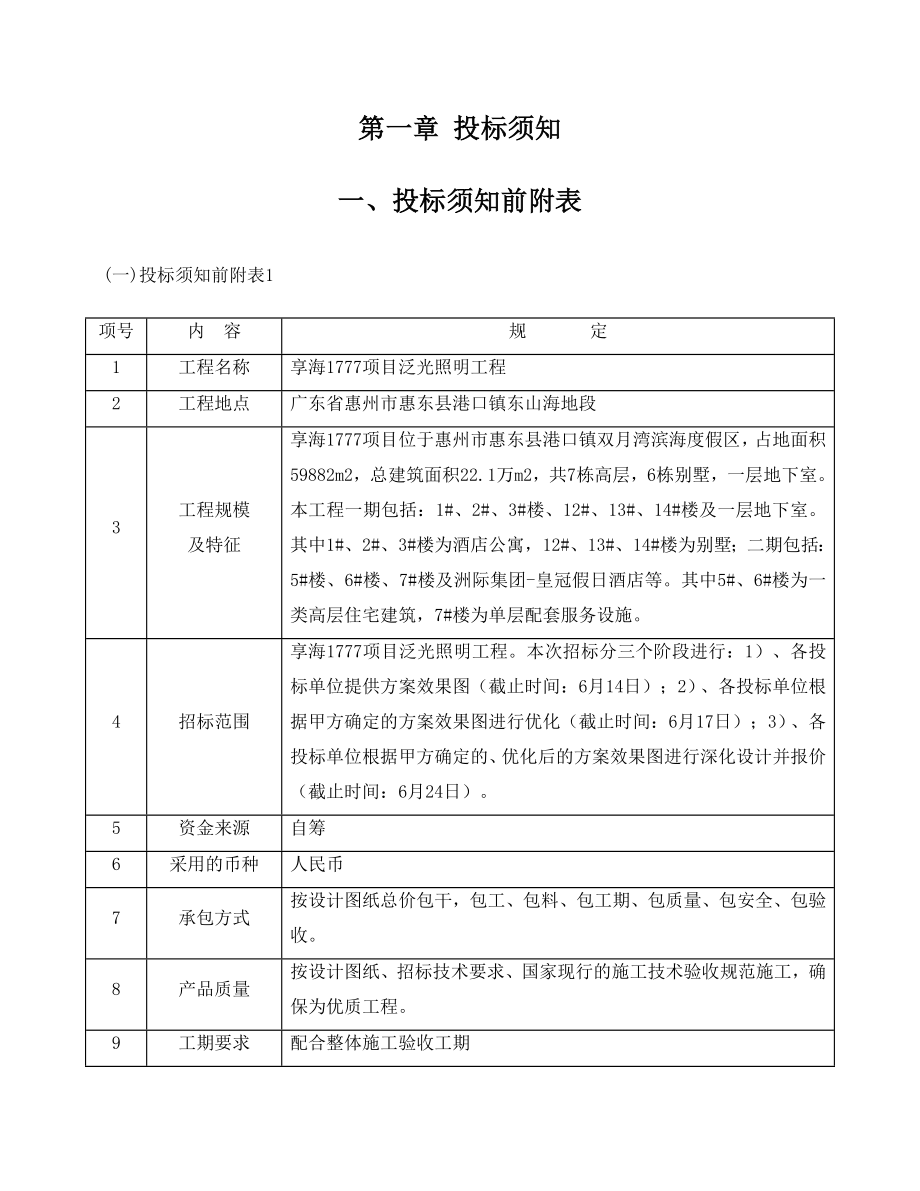 招标投标-享海1777项目泛光照明工程招标文件 精品.doc_第2页