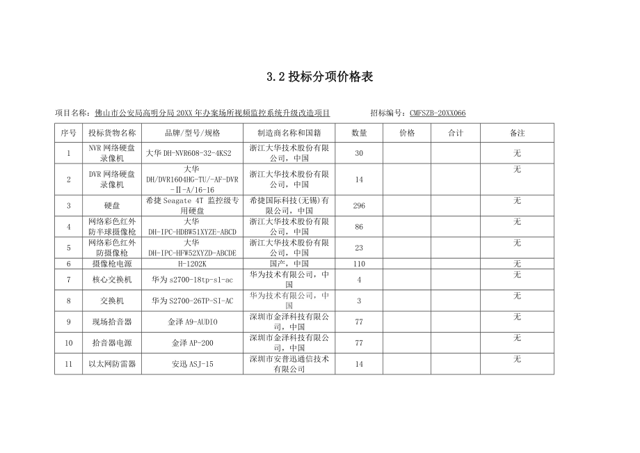 招标投标-审讯室投标技术方案53页 精品.doc_第1页