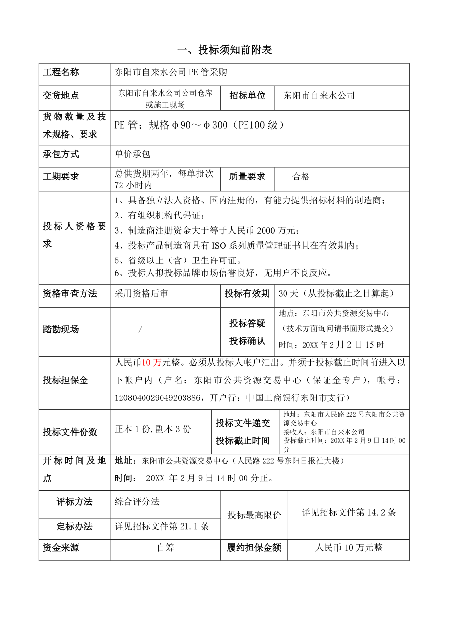 招标投标-工程建设项目货物招标文件 精品.doc_第3页