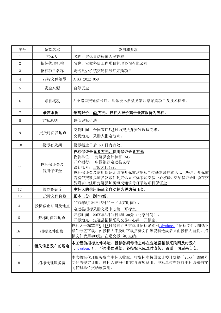 招标投标-定远县炉桥镇交通信号灯采购项目招标文件 精品.doc_第3页