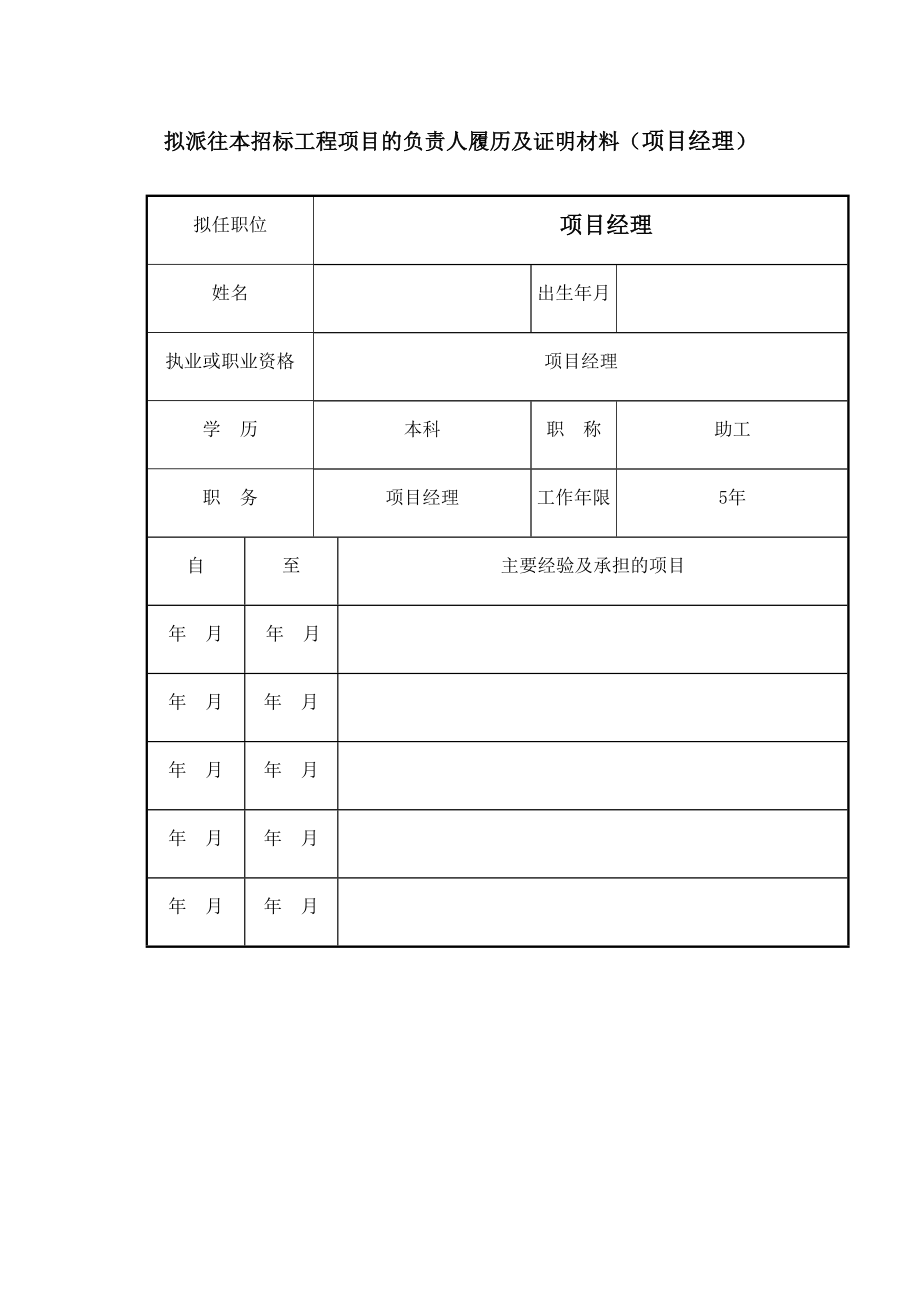 招标投标-市政建设标书模板 精品.docx_第2页