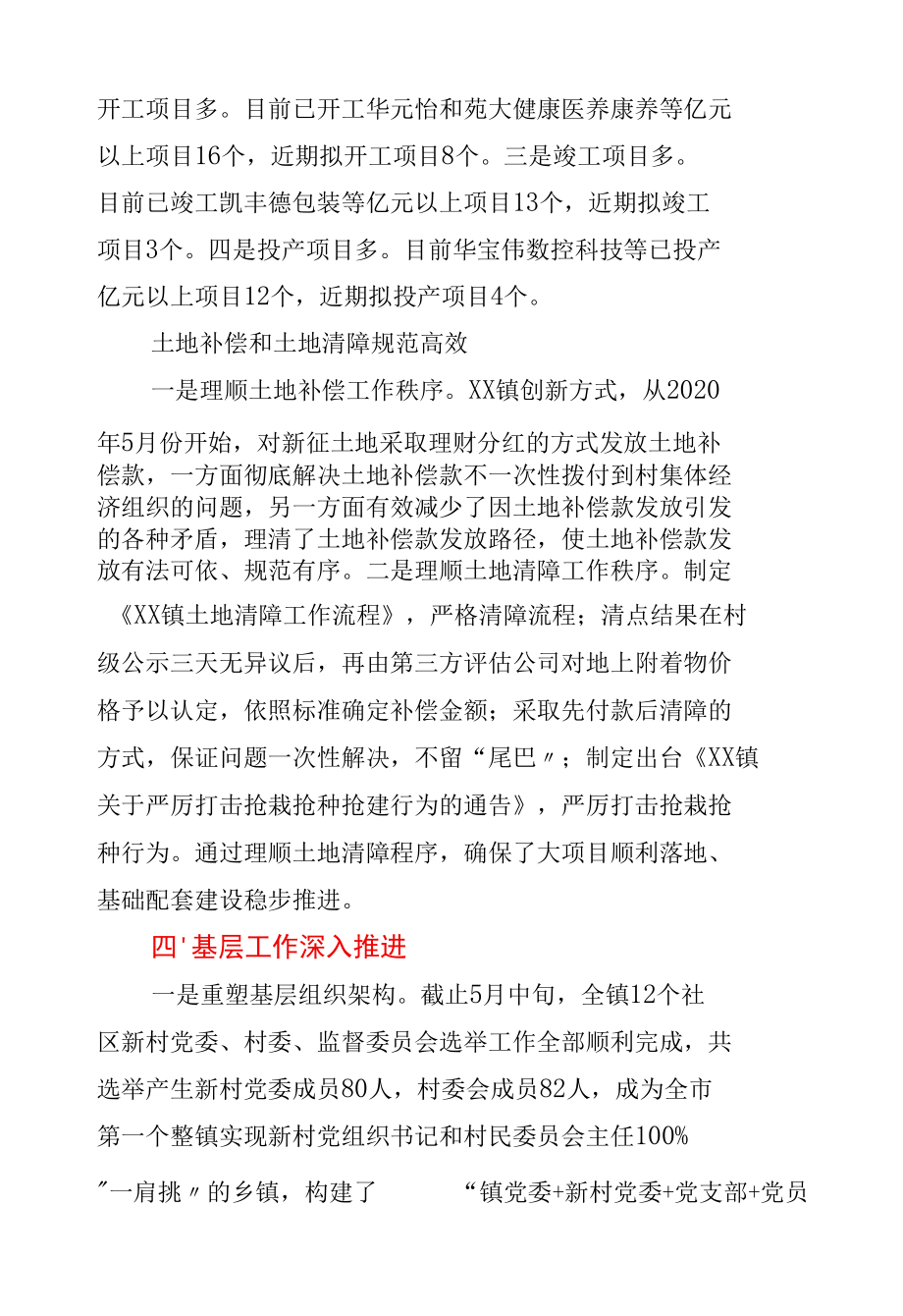 XX镇2020年工作总结.docx_第2页