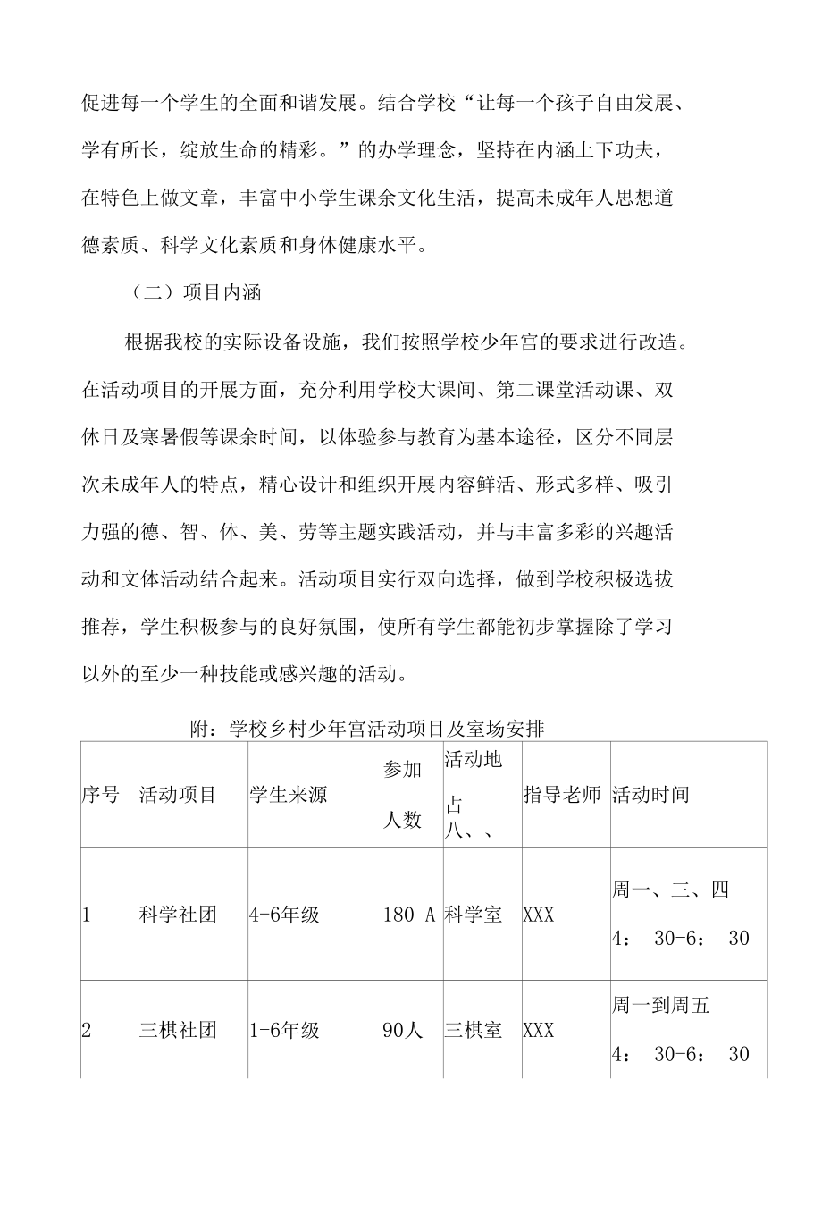 学校少年宫申报材料（全套完整版）.docx_第3页