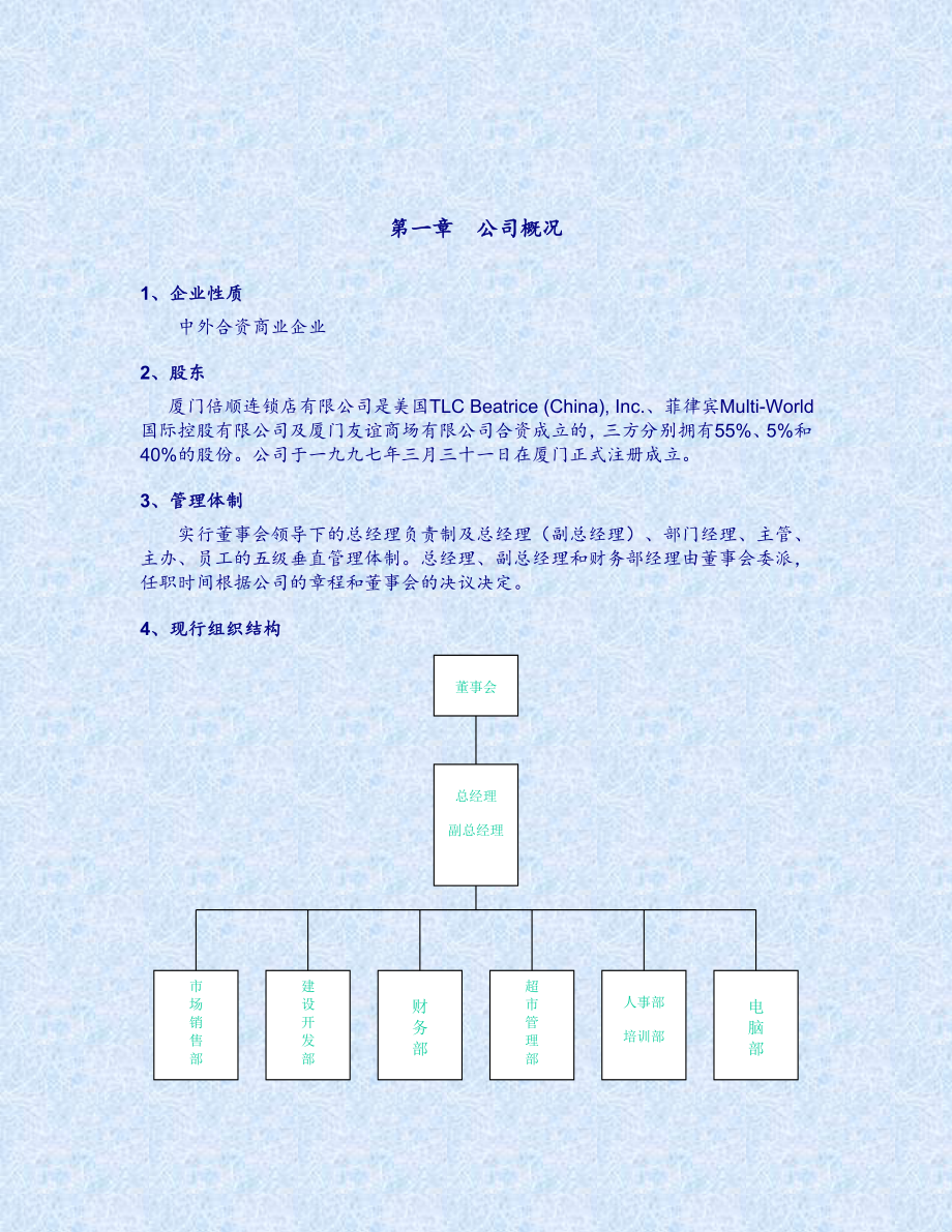 管理制度-厦门倍顺连锁店有限公司员工守则1 精品.doc_第3页