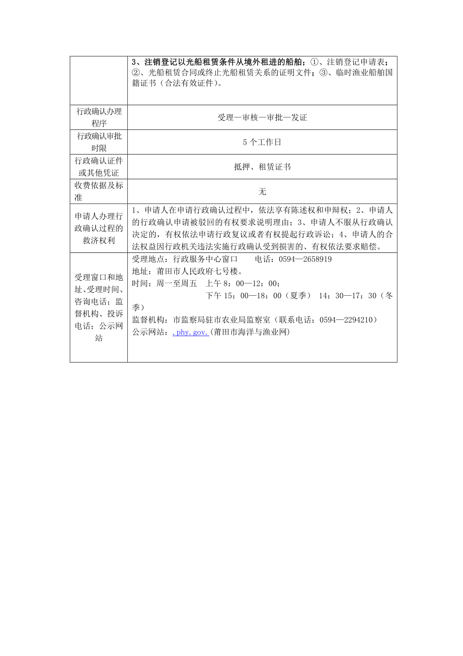 管理制度-莆田市海洋与渔业局规范行政征收自由裁量权实施细则 精品.doc_第2页