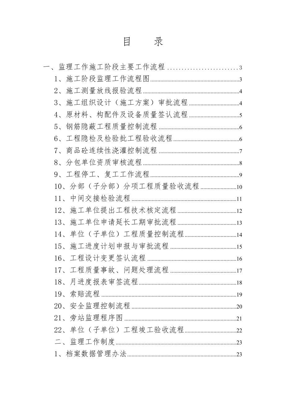 管理制度-监理工作流程图及监理工作制度 精品.doc_第1页