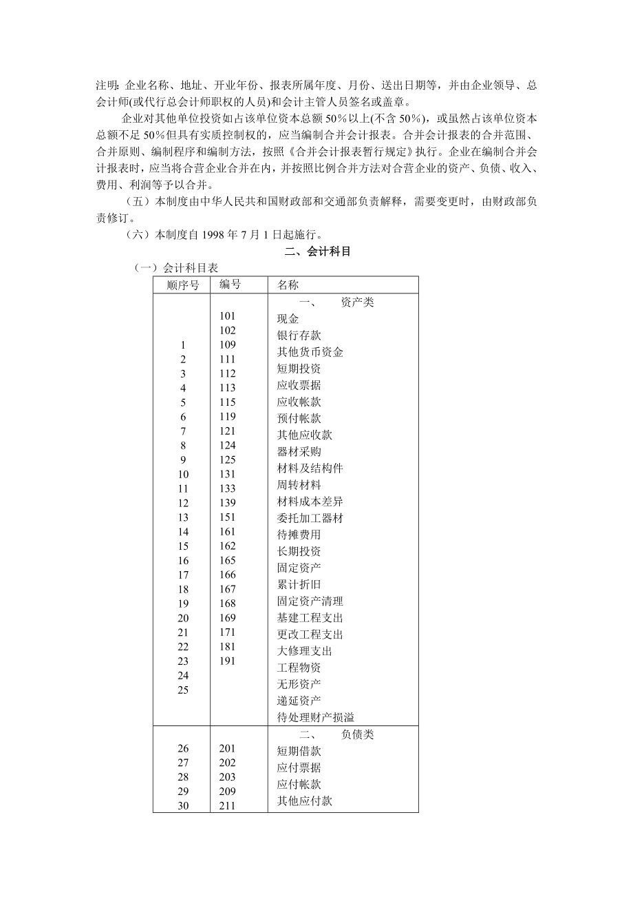 管理制度-公路经营企业会计制度1 精品002.doc_第2页