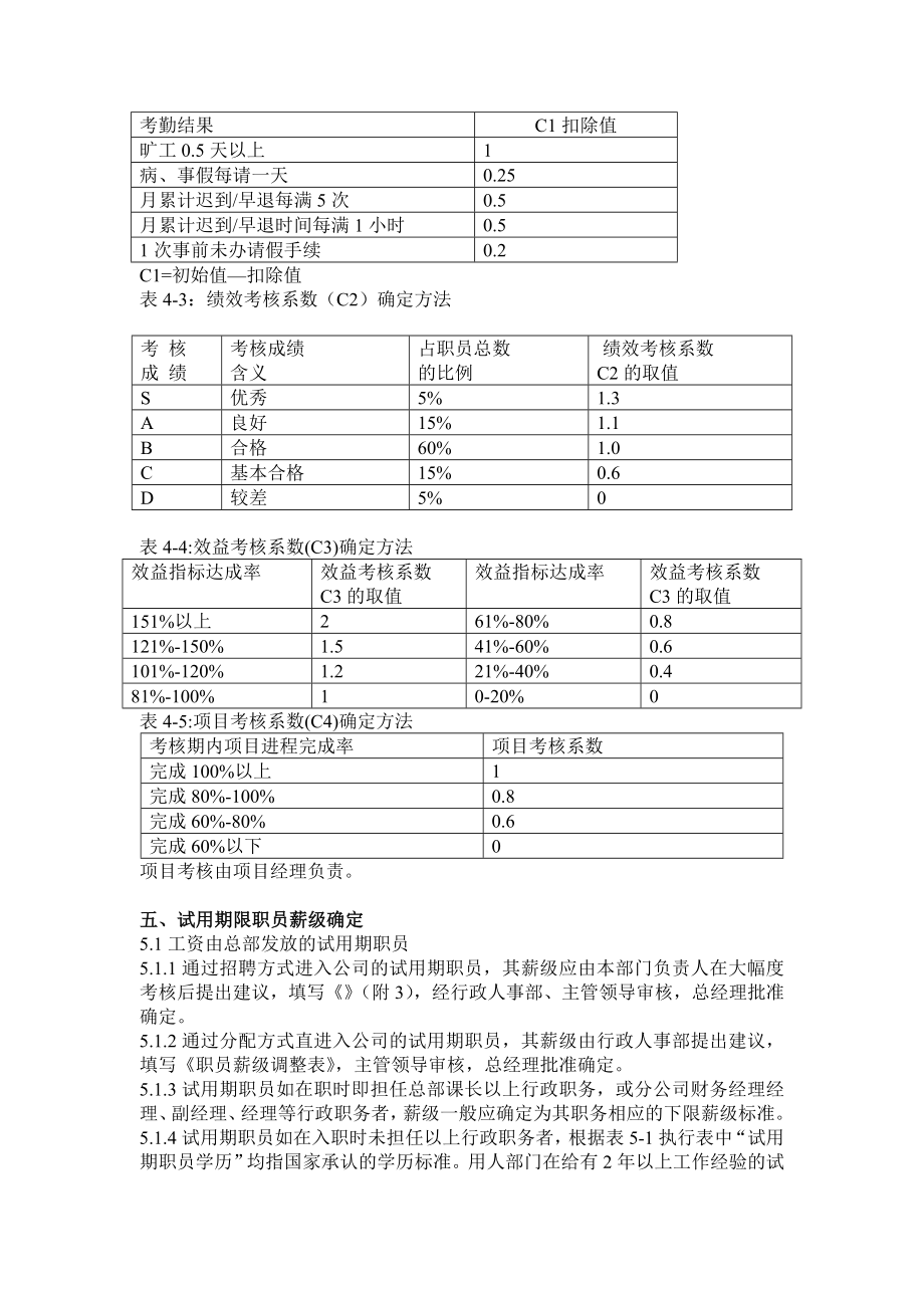 管理制度-职工工资制度7页 精品.doc_第3页