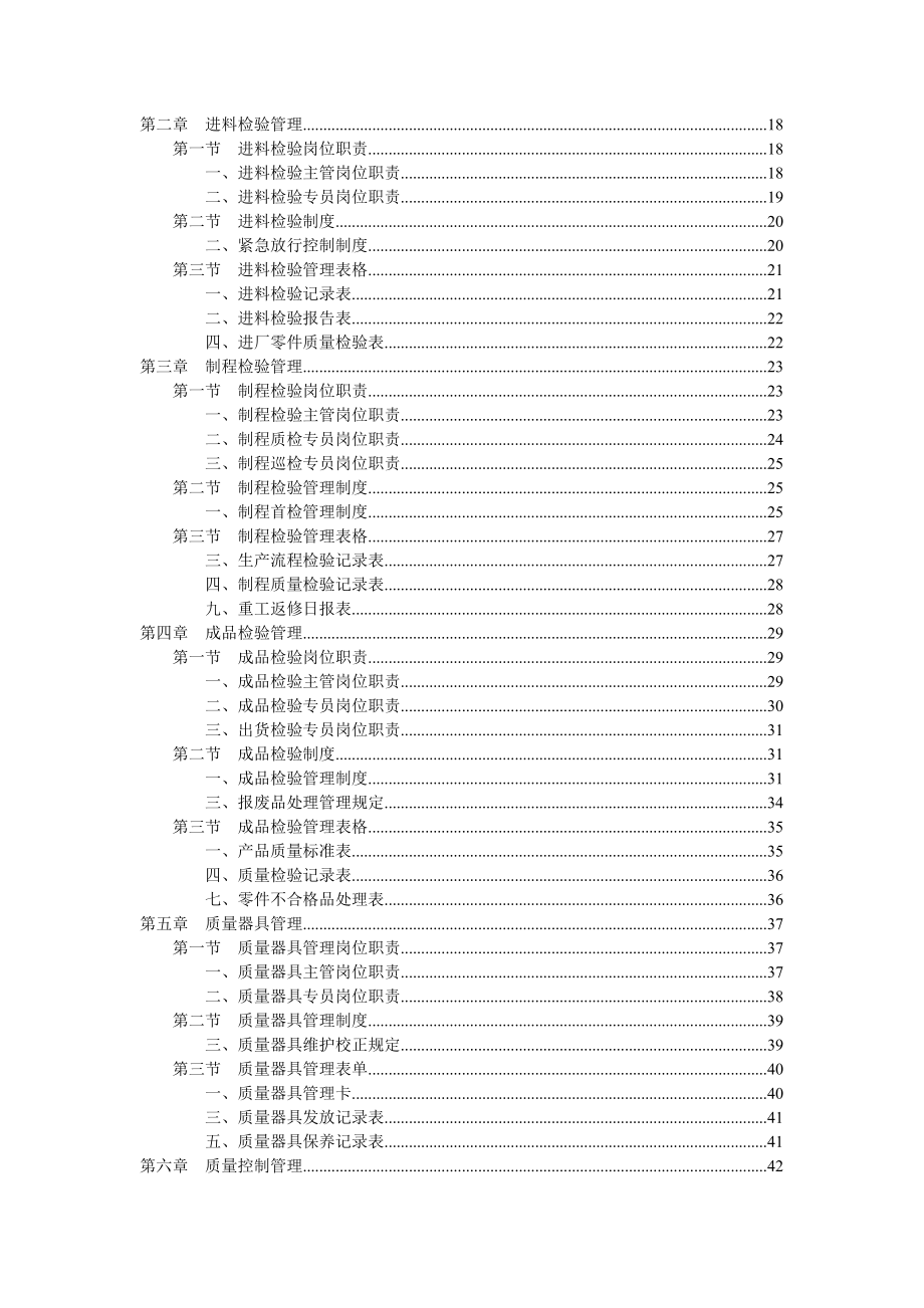 管理制度-质量管理部规范化管理工具箱第2版配套光盘 精品.doc_第2页