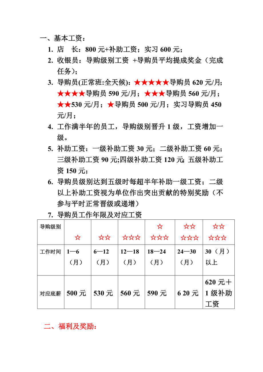 管理制度-行政：工资制度 精品.doc_第3页