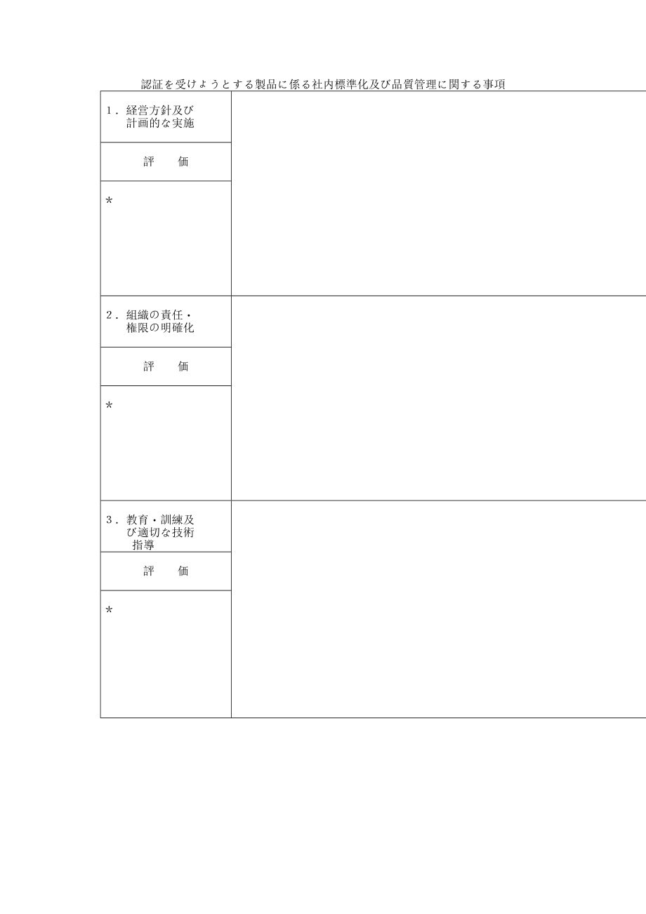 管理制度-认证受制品系社内标准化及品质管 精品.doc_第1页