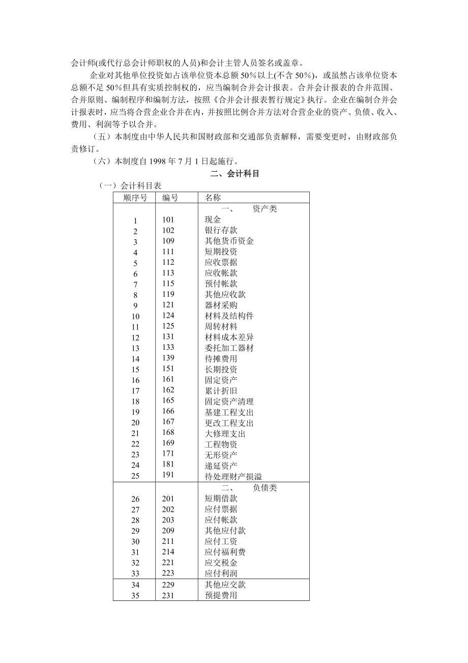 管理制度-公路经营企业会计制度2 精品.doc_第2页