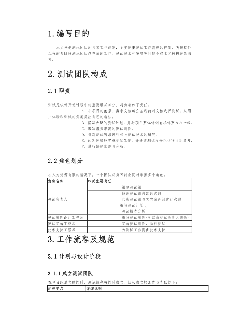 管理制度-测试工作规范 精品.doc_第2页