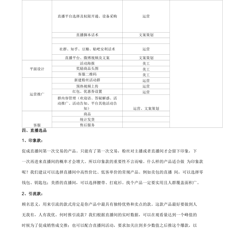 00电商直播网红直播带货活动执行方案行内人士起草标准版.docx_第2页