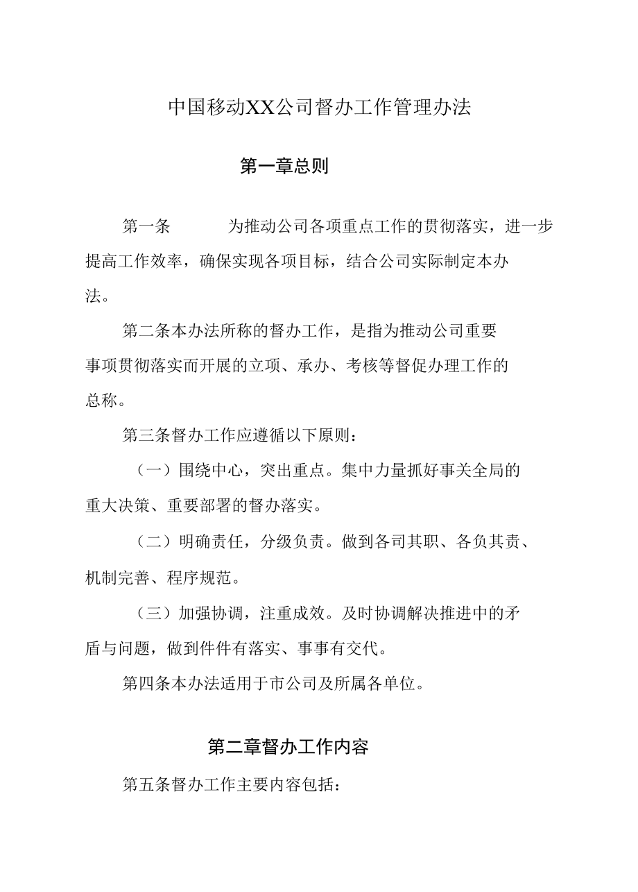 公司督办管理办法.docx_第1页