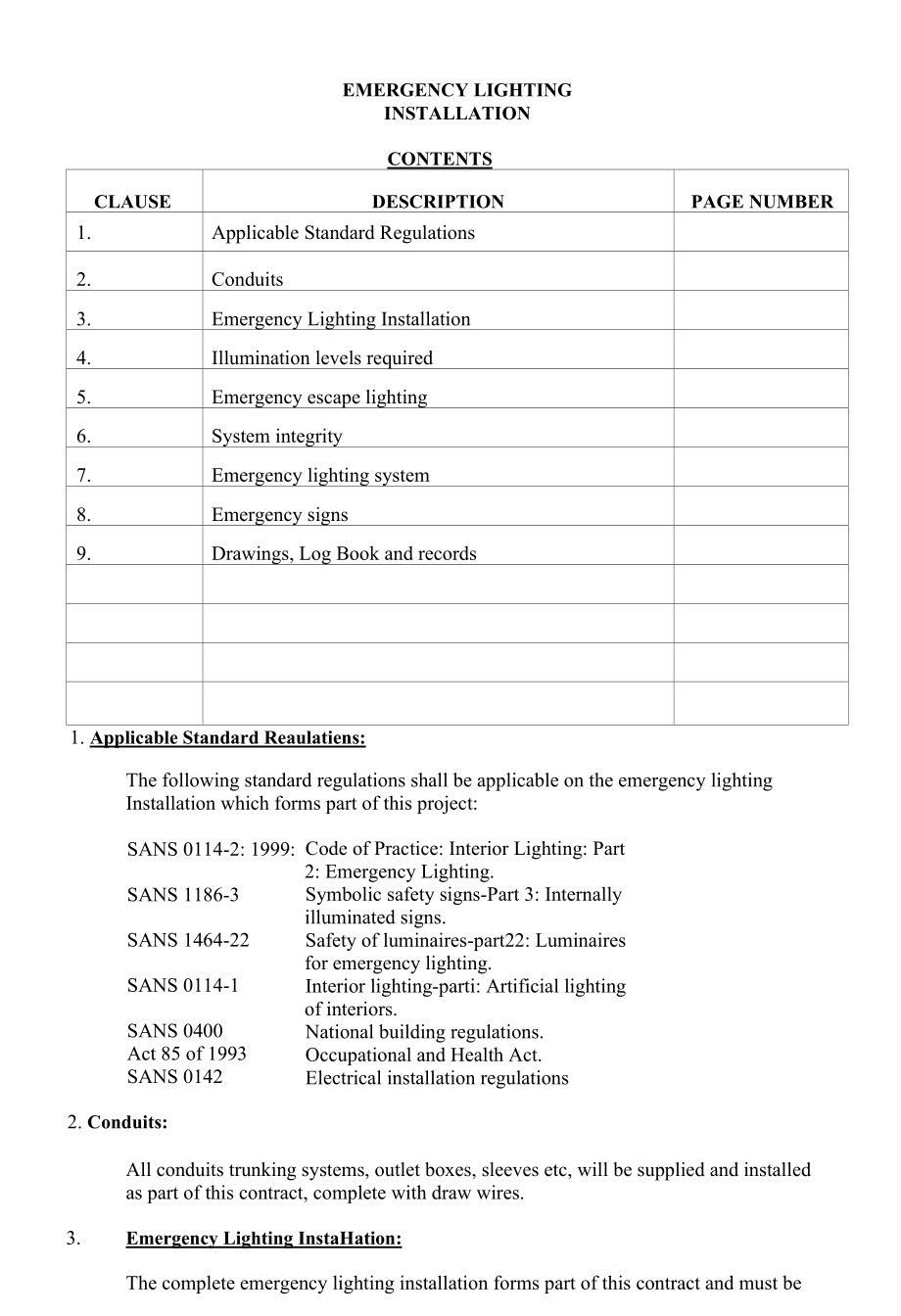 南非标准SANS Emergency_lighting_Guidelines.docx_第2页