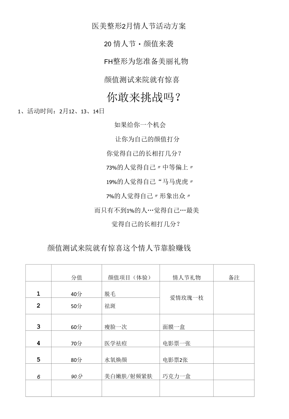 医美整形2月情人节活动方案.docx_第1页