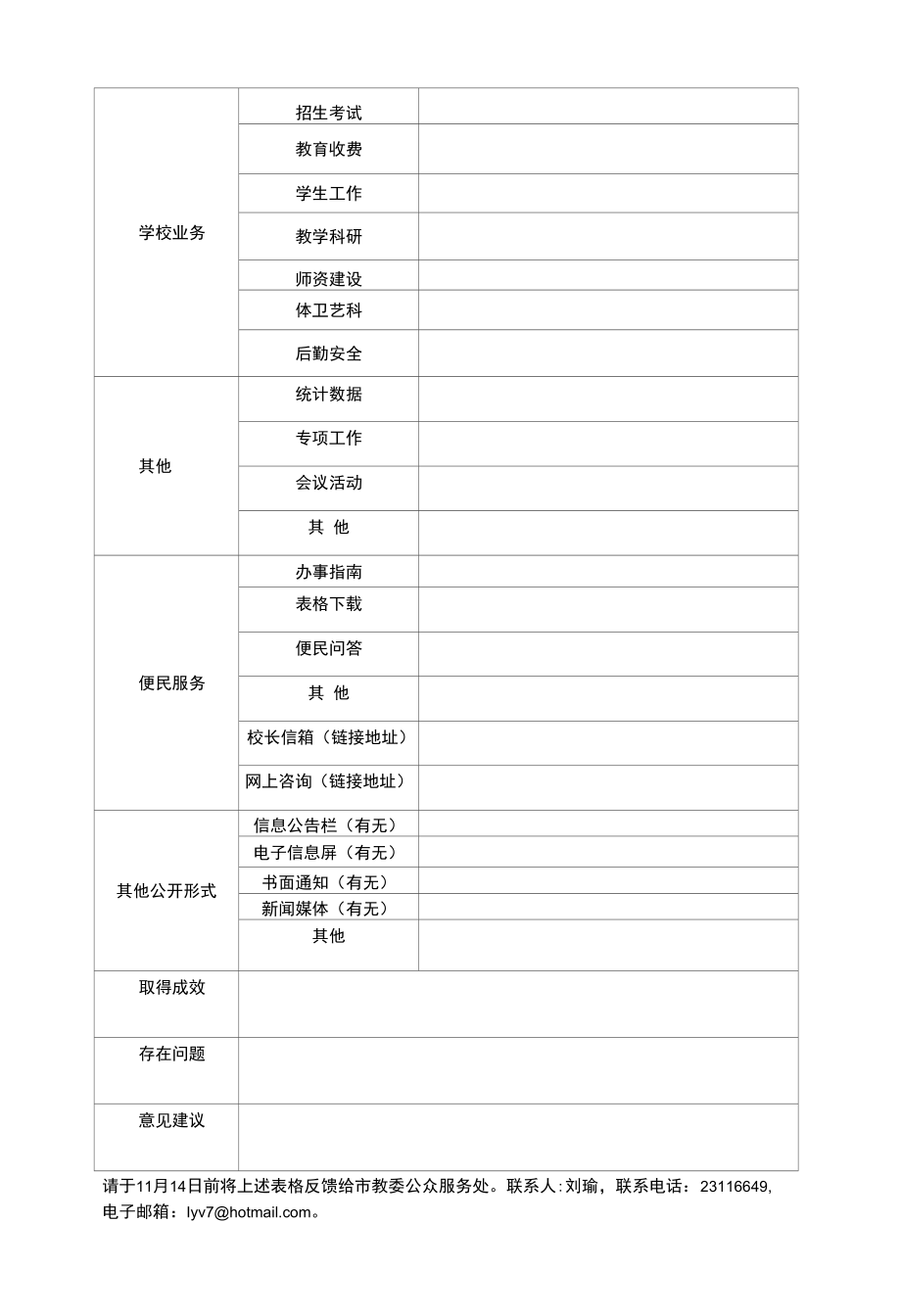 基础教育机构信息公开网上专栏建设试点情况一览表.docx_第2页