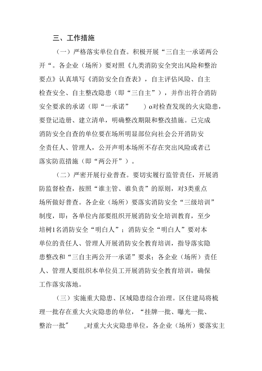 “喜迎党的二十大 除险保安迎战”消防安全检查专项行动方案.docx_第2页