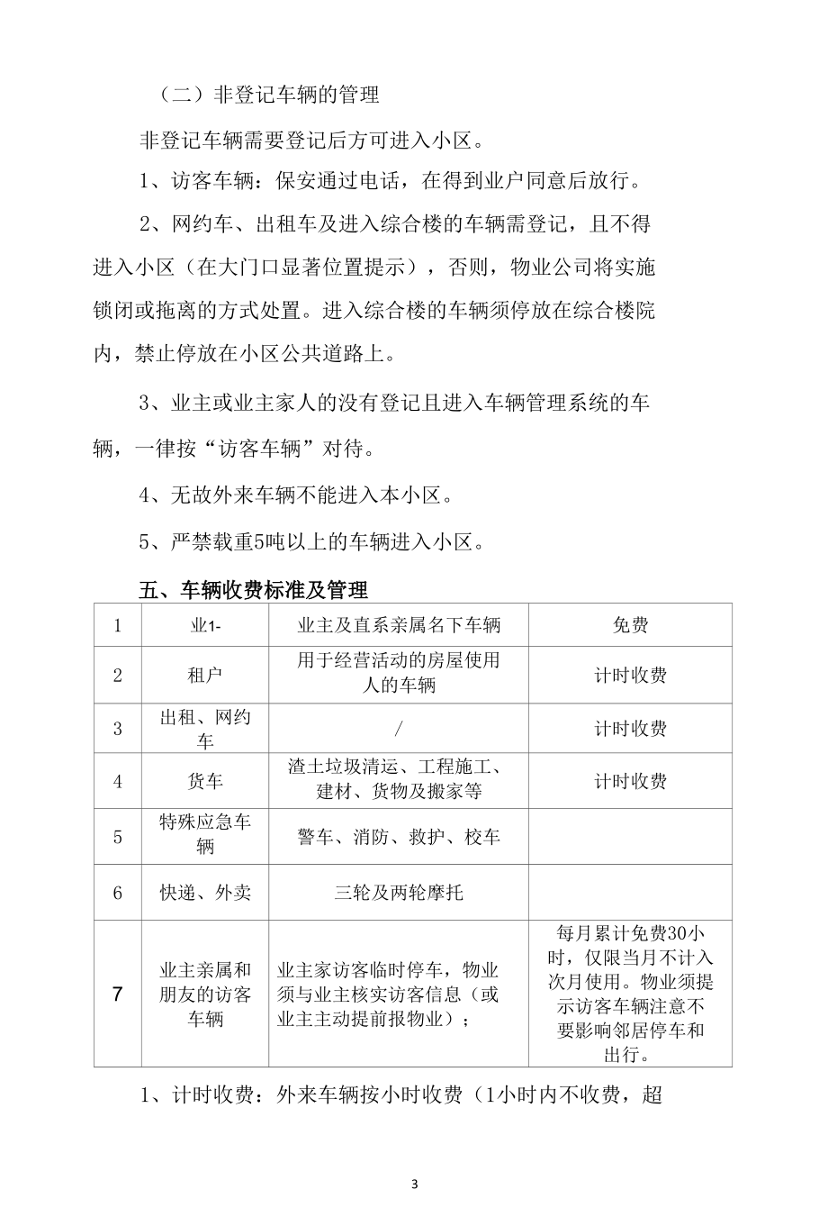 小区车辆管理细则.docx_第3页