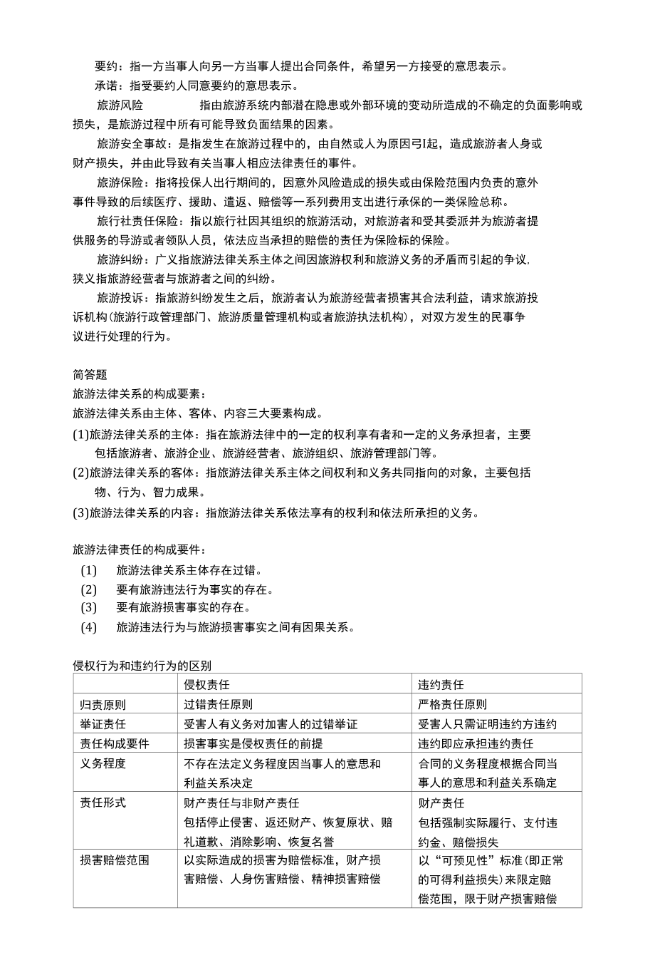 旅游法学高等教育出版社精华知识重点.docx_第2页