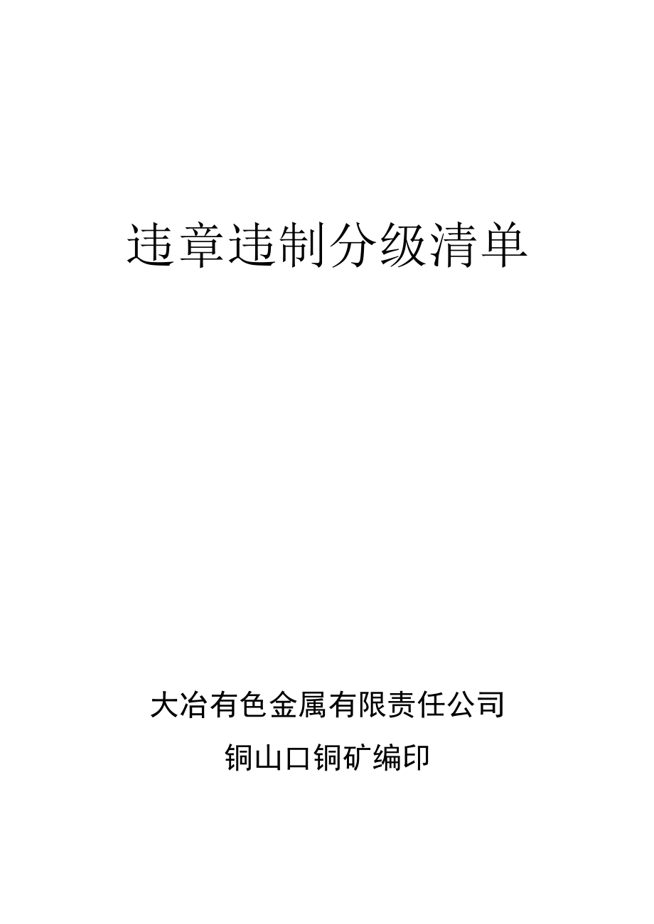 违章违制分级清单.docx_第1页