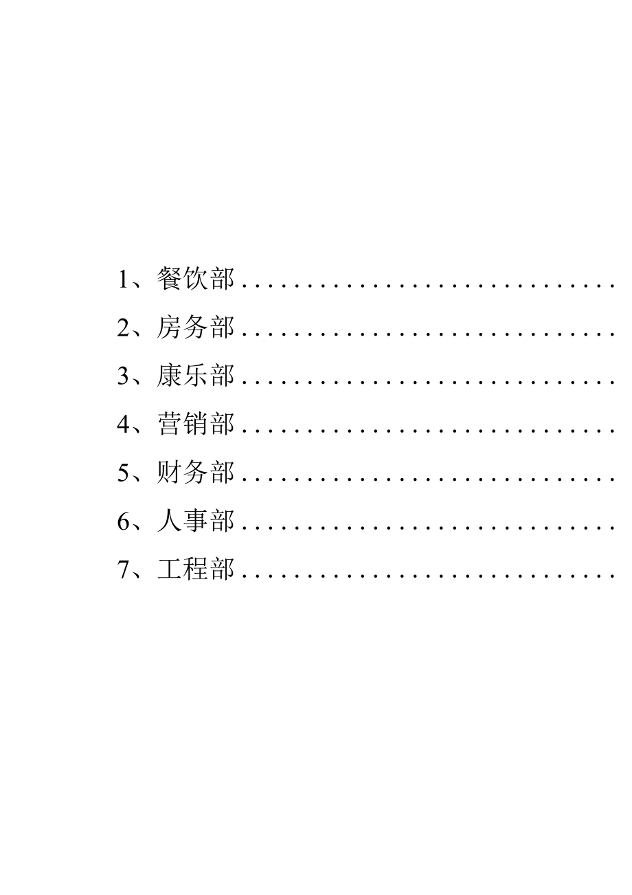 高星级酒店采购清单.docx_第1页