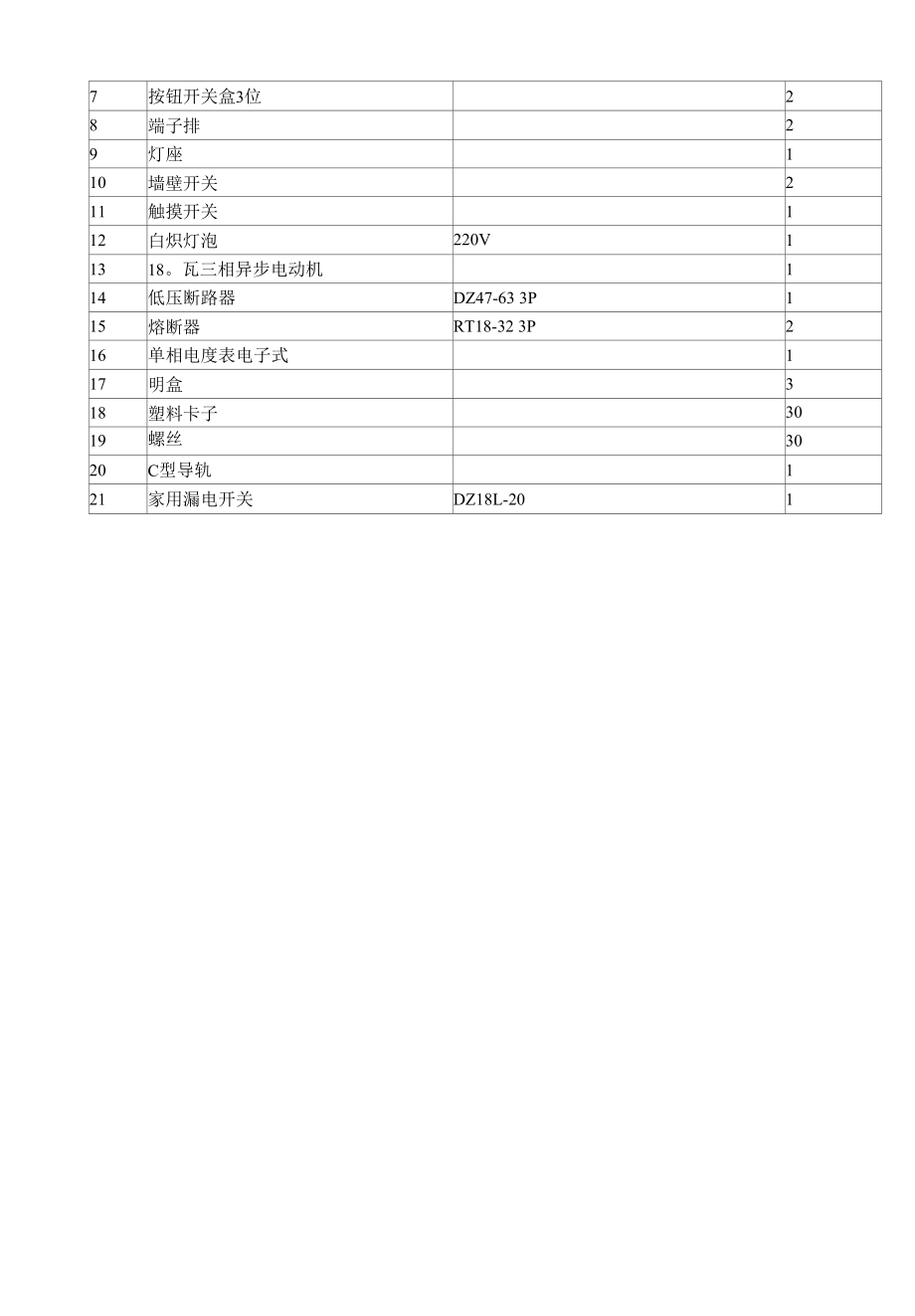 SG-WX21维修电工实训网孔板（可定制）.docx_第3页