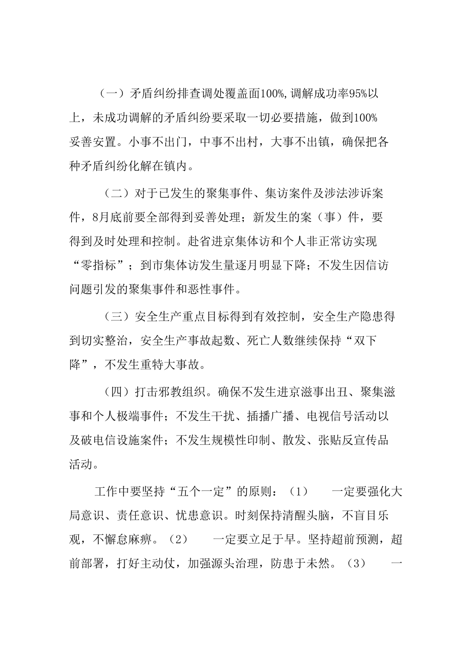 2022年二十大专项维稳安保工作方案等范文汇编.docx_第2页