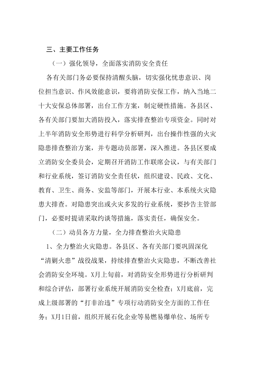 二十大消防安全保卫战工作方案等范文十篇.docx_第2页