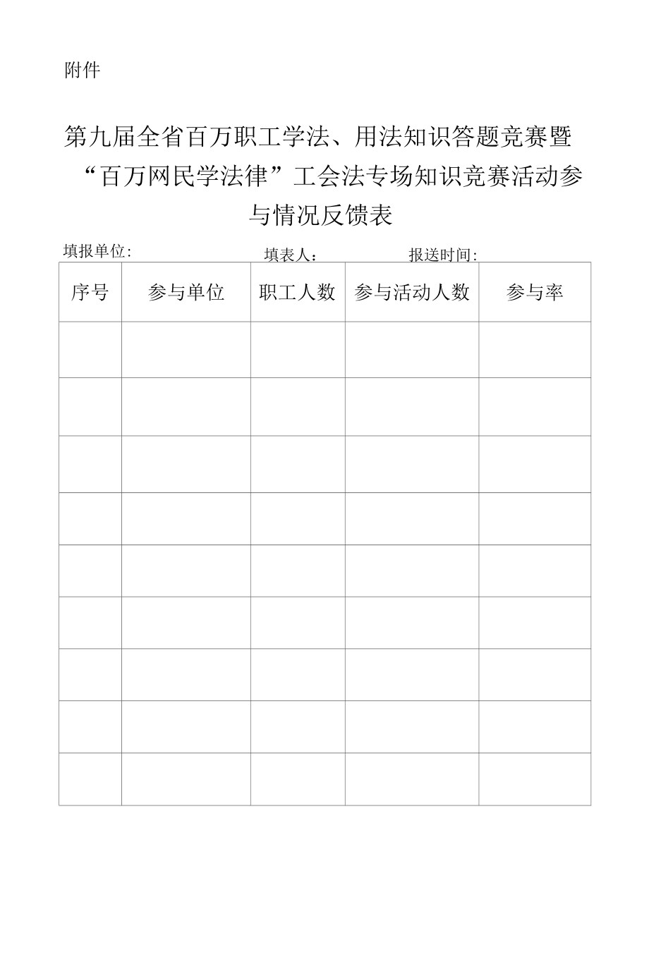 关于开展第九届全省百万职工学法、用法知识答题竞赛暨百万网民学法律工会法知识竞赛活动方案.docx_第3页