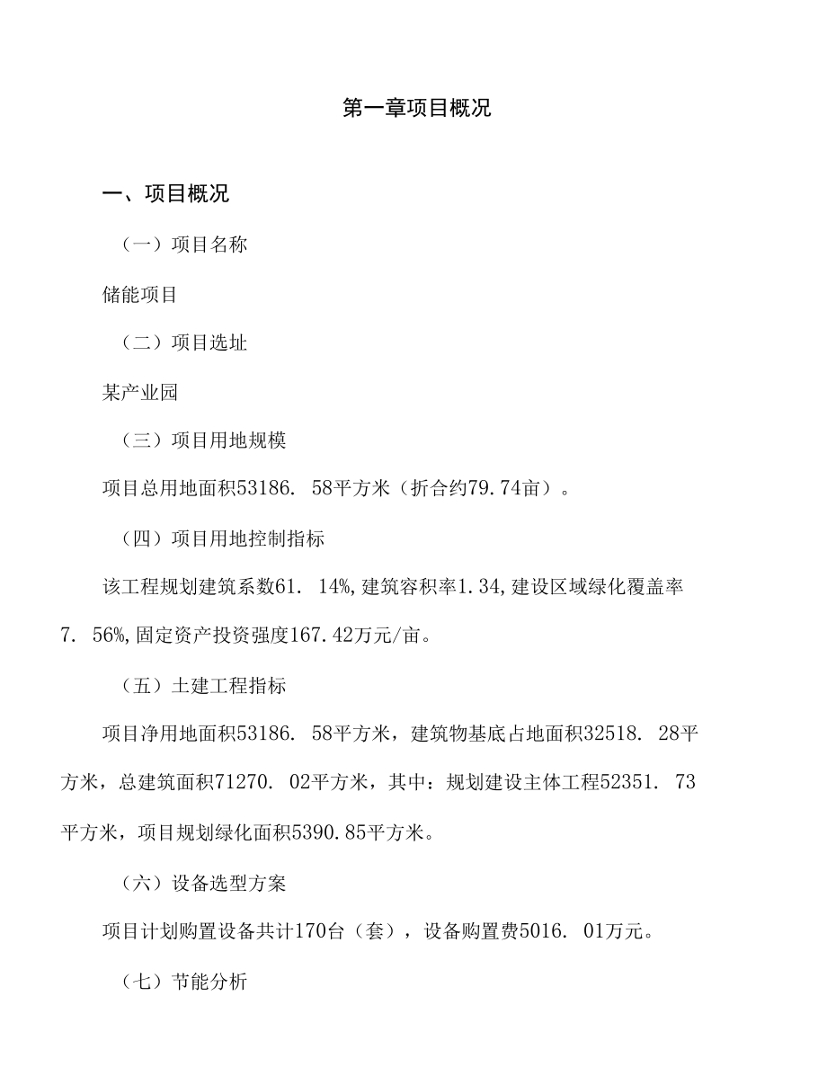 储能项目可行性分析报告(模板参考范文).docx_第3页