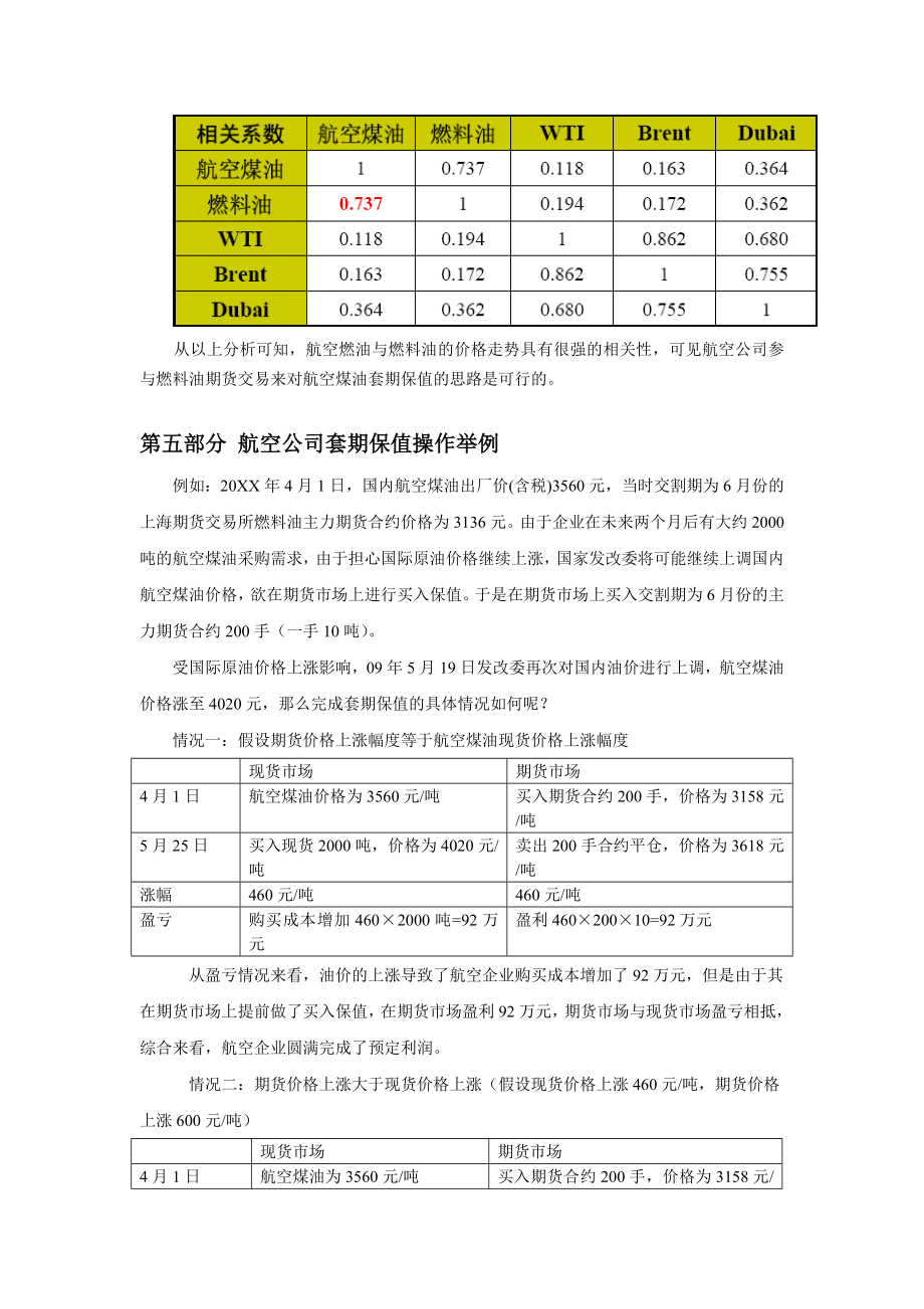 可行性报告-航空公司参与套期保值可行性分析.doc_第3页