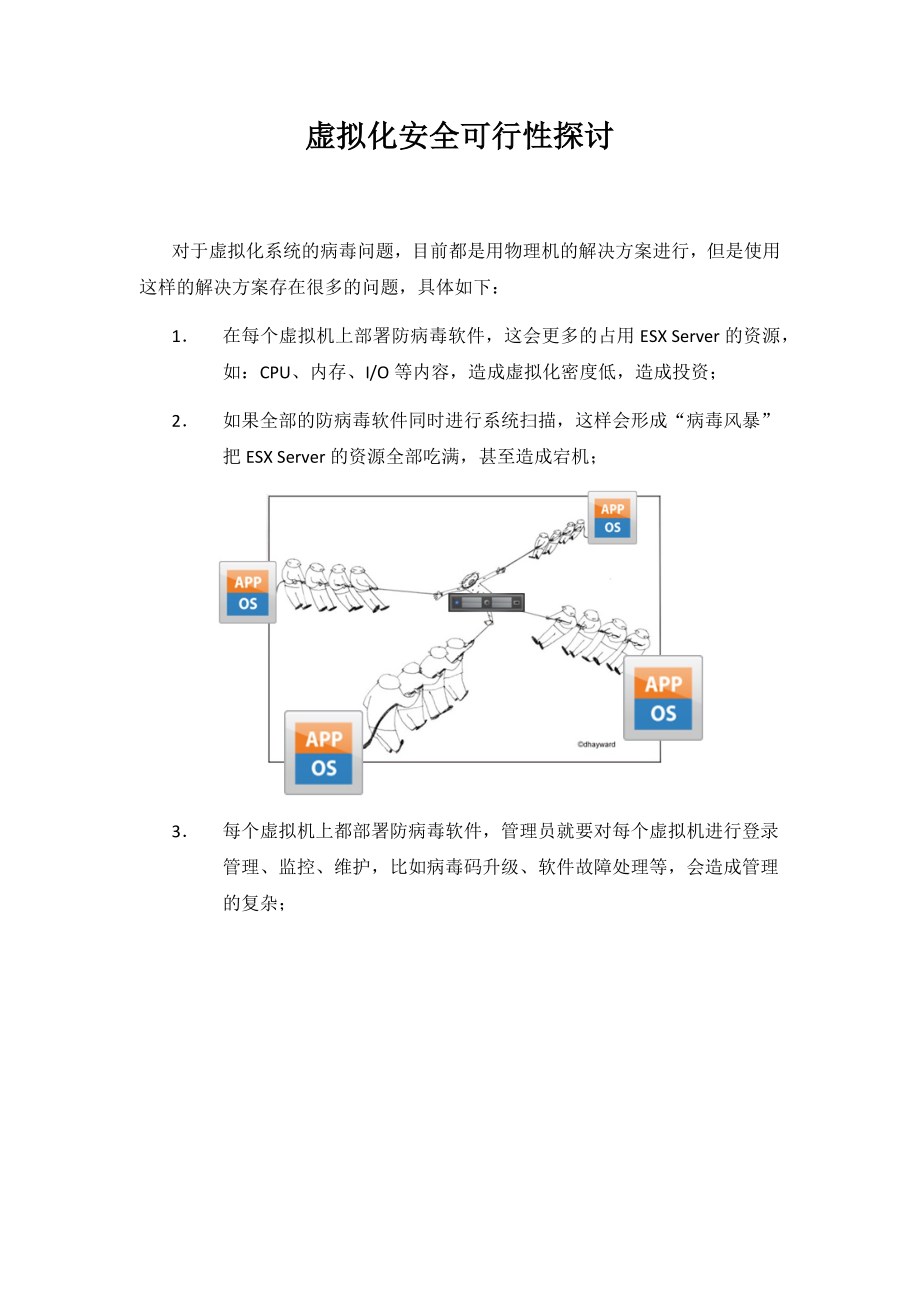 可行性报告-虚拟化安全可行性探讨.docx_第1页