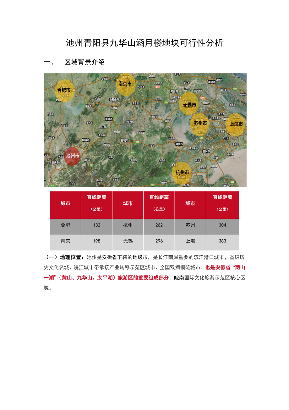 可行性报告-20XX0408池州青阳县九华山涵月楼地块可行性分析19页.docx_第1页