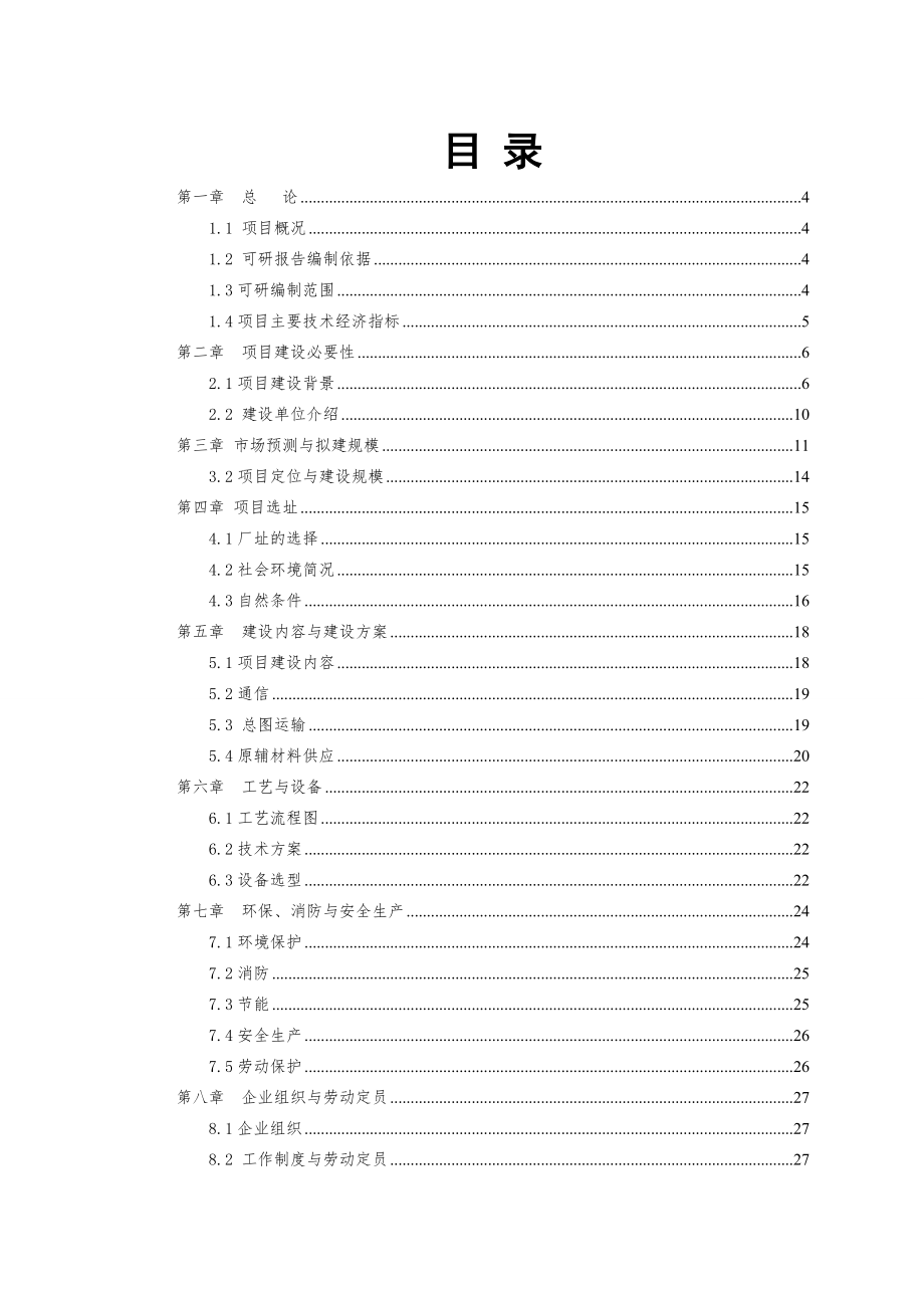 年产1万件运动休闲服项目可行性研究报告.doc_第2页