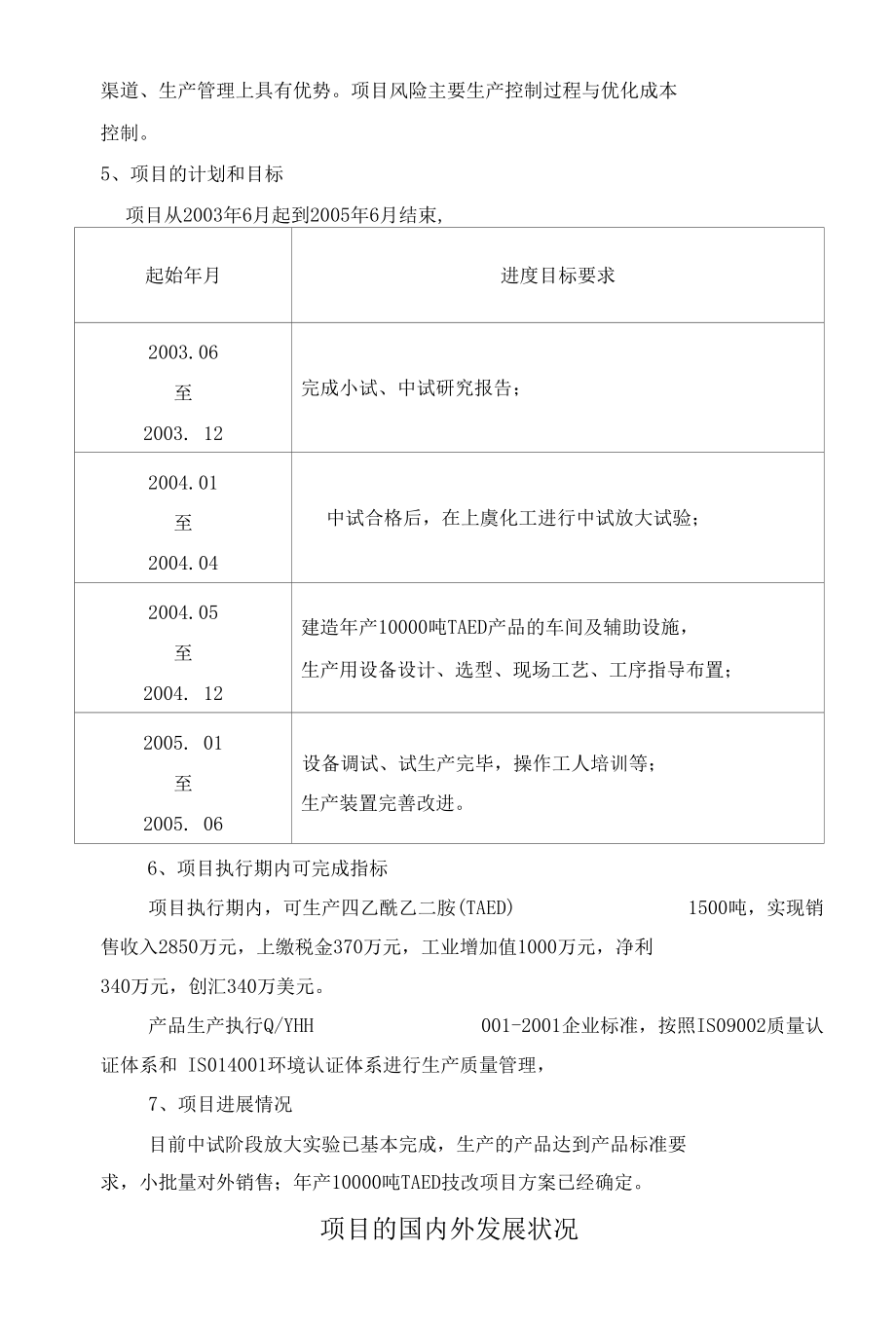 年产10000吨TAED技改项目可行性报告.docx_第3页