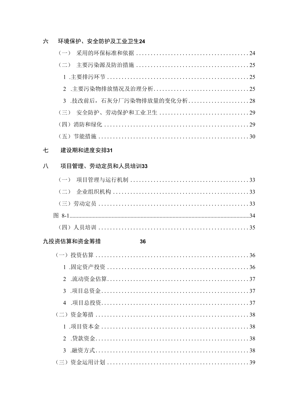 活性石灰窑技术改造项目可行性研究报告.docx_第3页